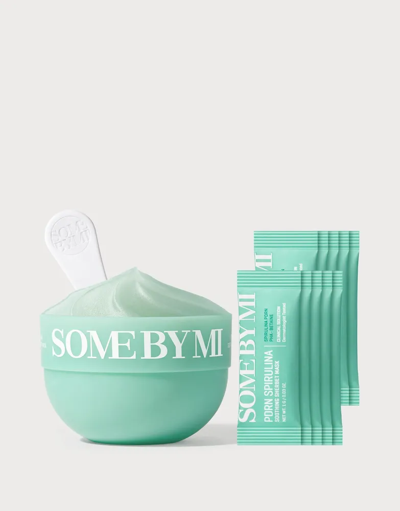 SOME BY MI PDRN Spirulina Soothing Sherbet Mask (10 x 1g)