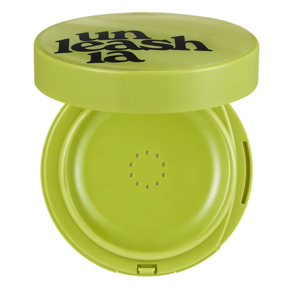UNLEASHIA Satin Wear Healthy Green Cushion 16N Peach Fuzz 15g