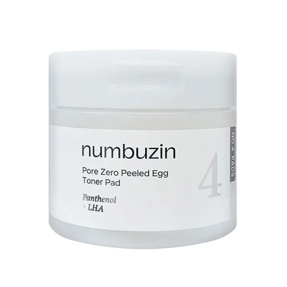 numbuzin No.4 Pore Zero Peeled Egg Toner Pad 190ml