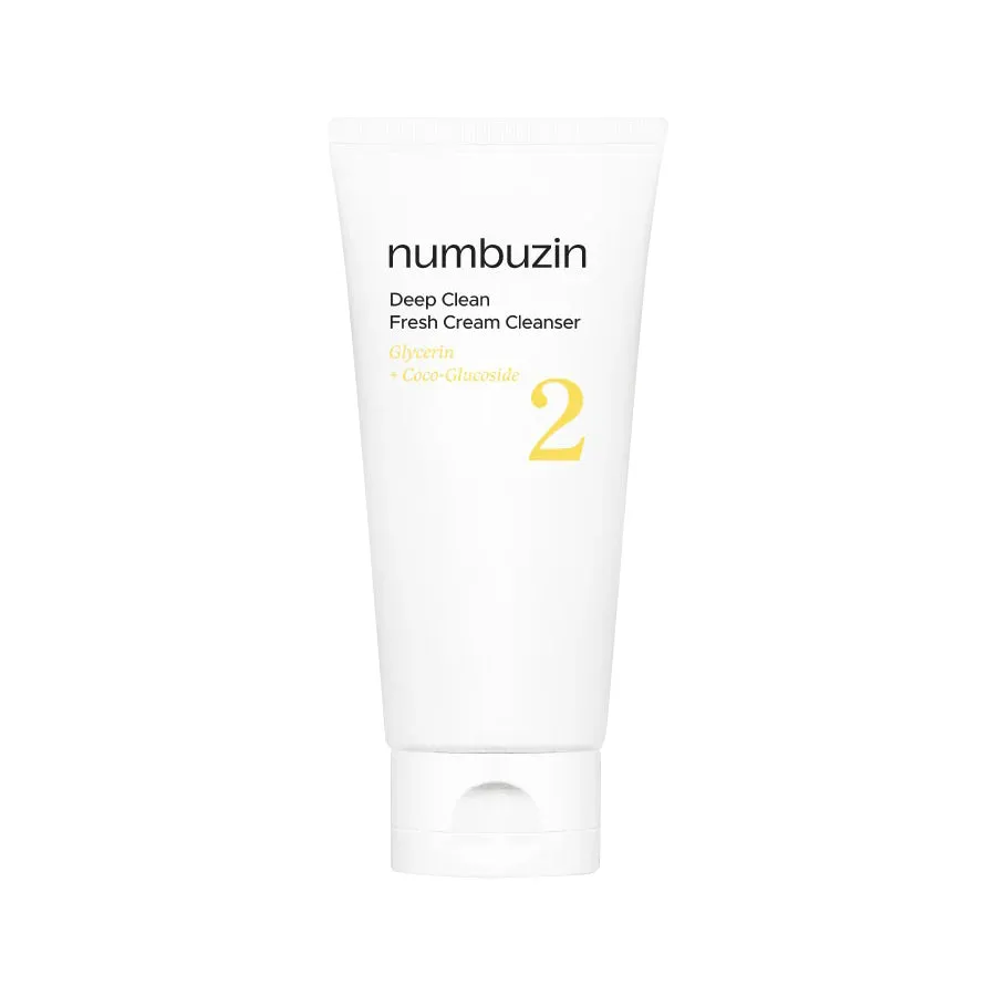 numbuzin No.2 Deep Clean Fresh Cream Cleanser 120ml