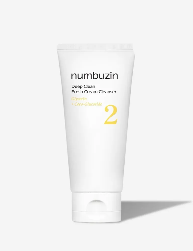 numbuzin No.2 Deep Clean Fresh Cream Cleanser 120ml