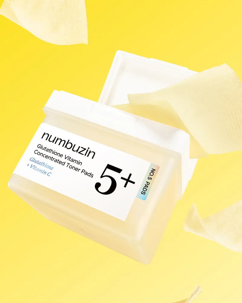 numbuzin No.5 Vitamin-Niacinamide Concentrated Toner Pads 180ml