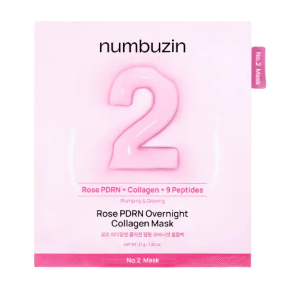 numbuzin No.2 Rose PDRN Overnight Collagen Mask 37g