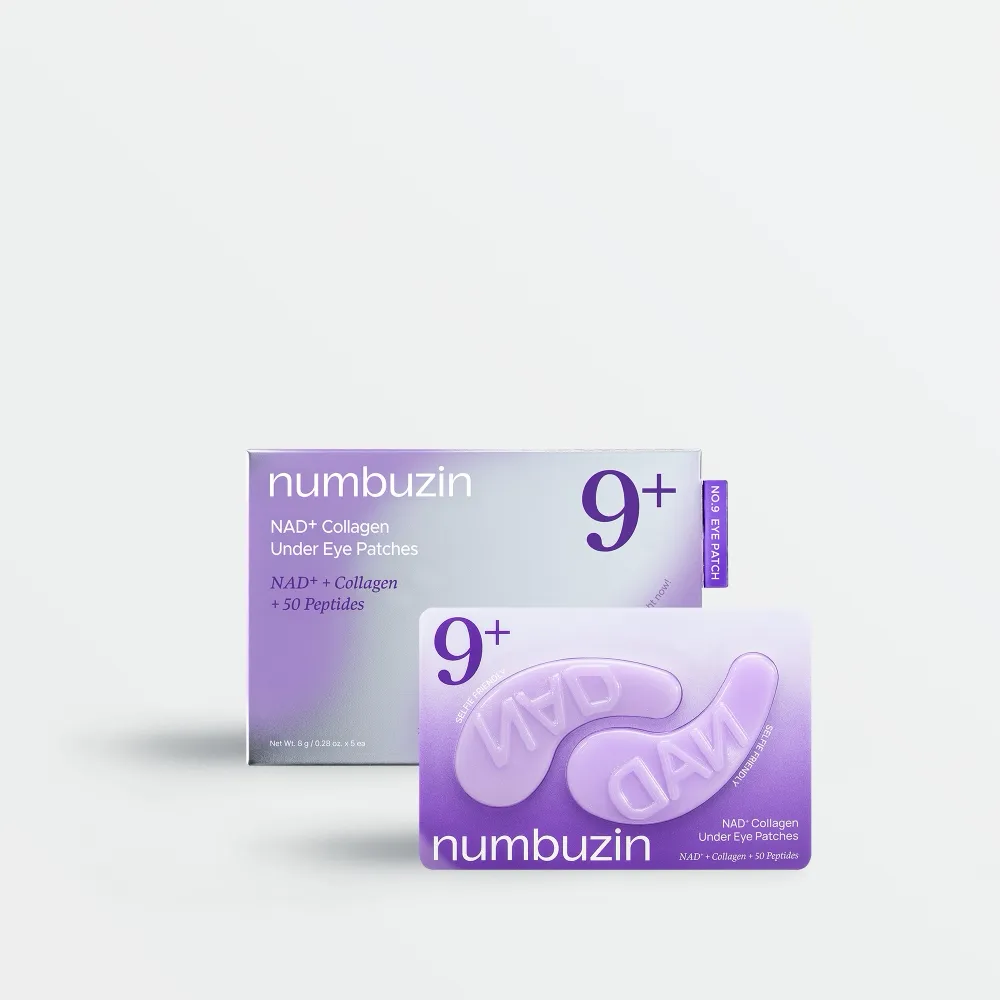 numbuzin No.9 NAD+ Collagen Under Eye Patches 5 x 8g