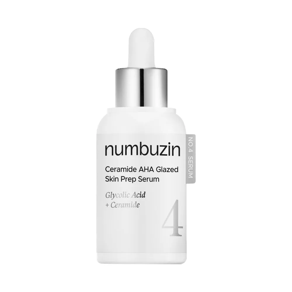 numbuzin No.4 Ceramide AHA Glazed Skin Prep Serum 30ml