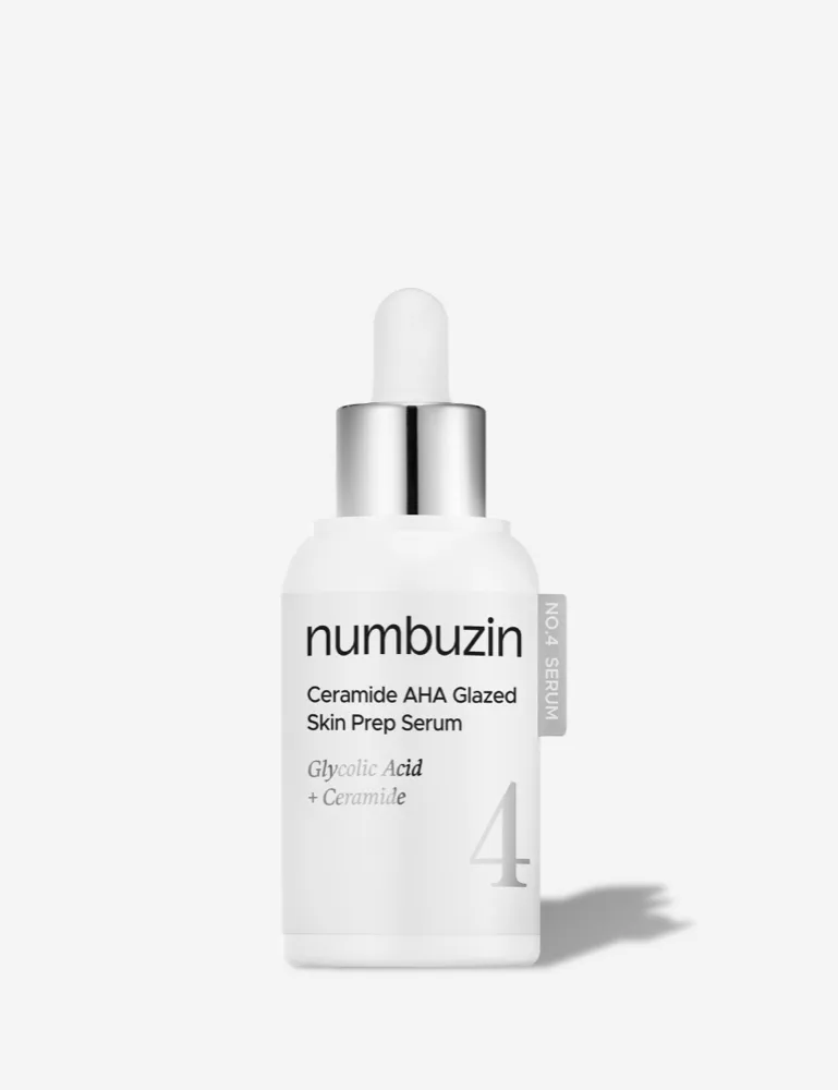 numbuzin No.4 Ceramide AHA Glazed Skin Prep Serum 30ml