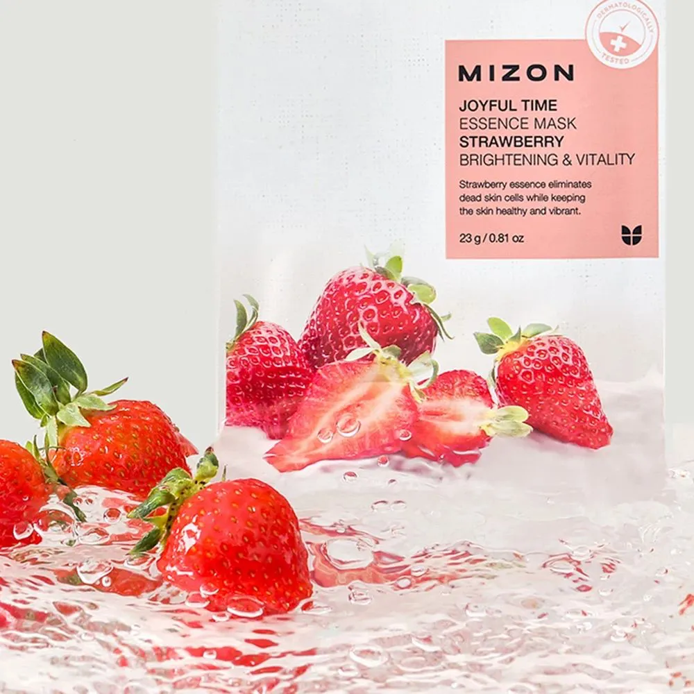 Mizon Joyful Time Essence Mask Strawberry 23g