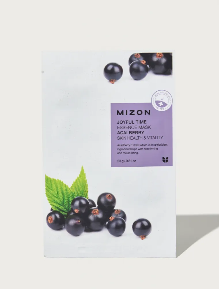 Mizon Joyful Time Essence Mask Acai Berry 23g