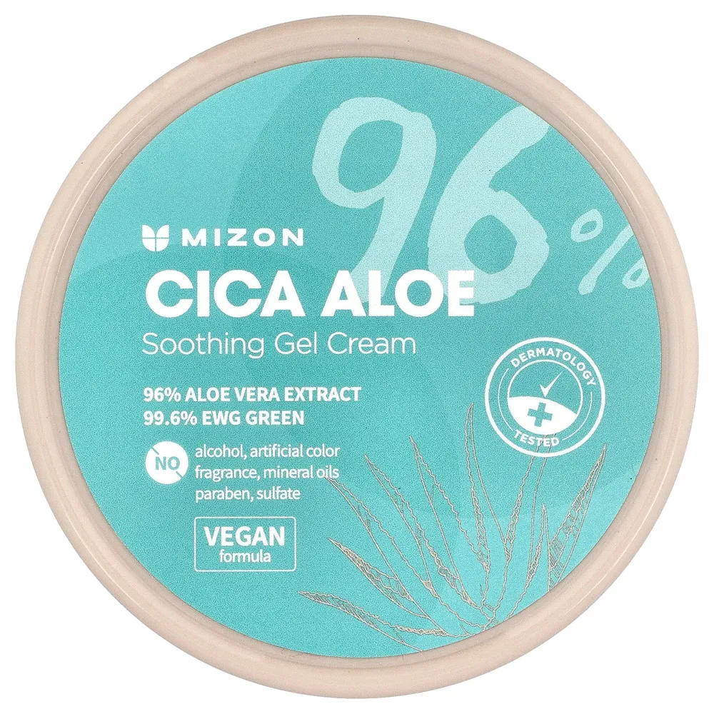 Mizon Cica Aloe 96% Soothing Gel Cream 300g