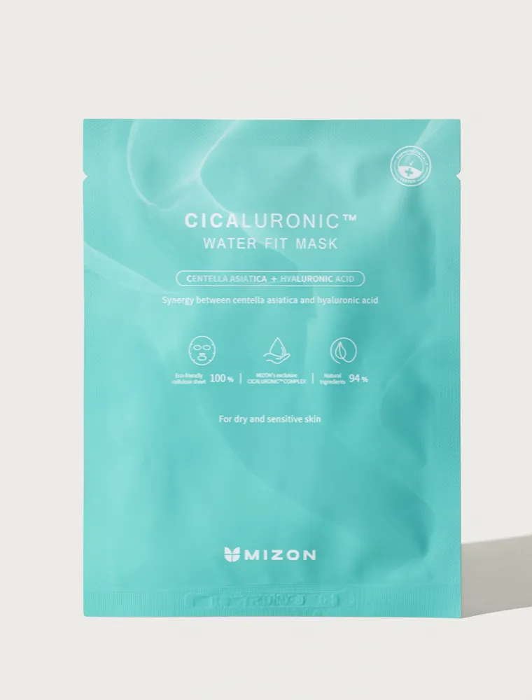 Mizon Cicaluronic Water Fit Mask 20 x 24g