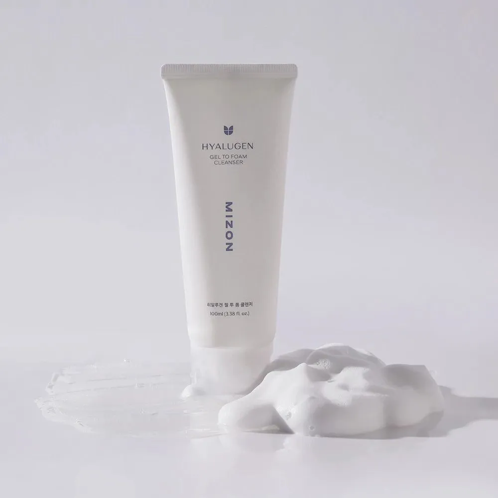 Mizon Hyalugen Gel To Foam Cleanser 100ml