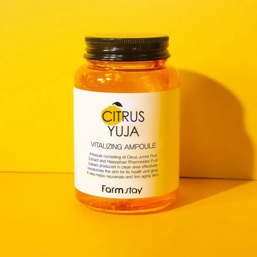Farmstay Citrus Yuja Vitalizing Ampoule 250ml
