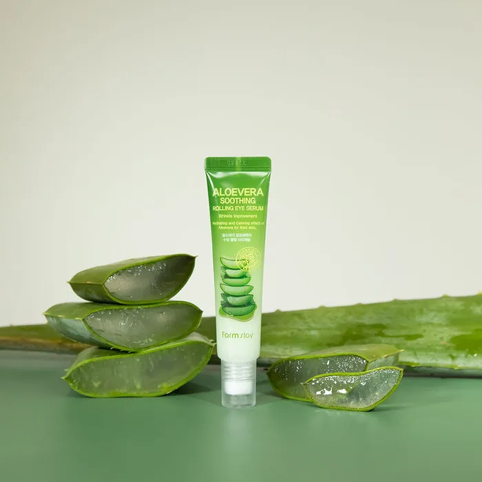 Farmstay Aloevera Soothing Rolling Eye Serum 25ml