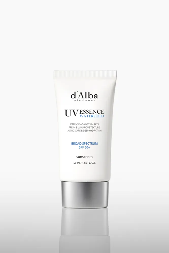 D'Alba Waterfull Essence Sunscreen Broad Spectrum SPF50+ 50ml