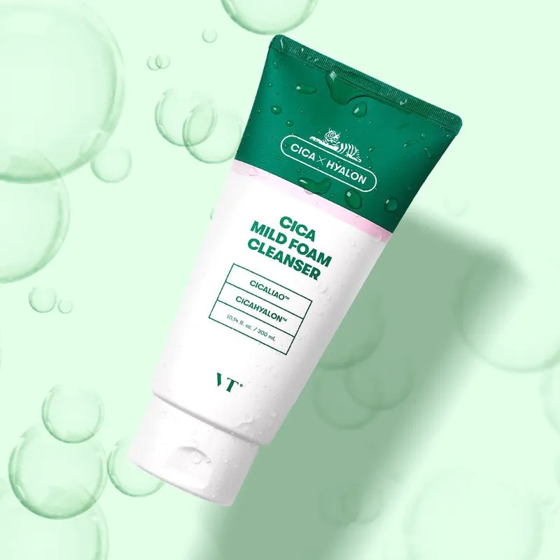 VT Cosmetics Vt Cica Mild Foam Cleanser 300ml