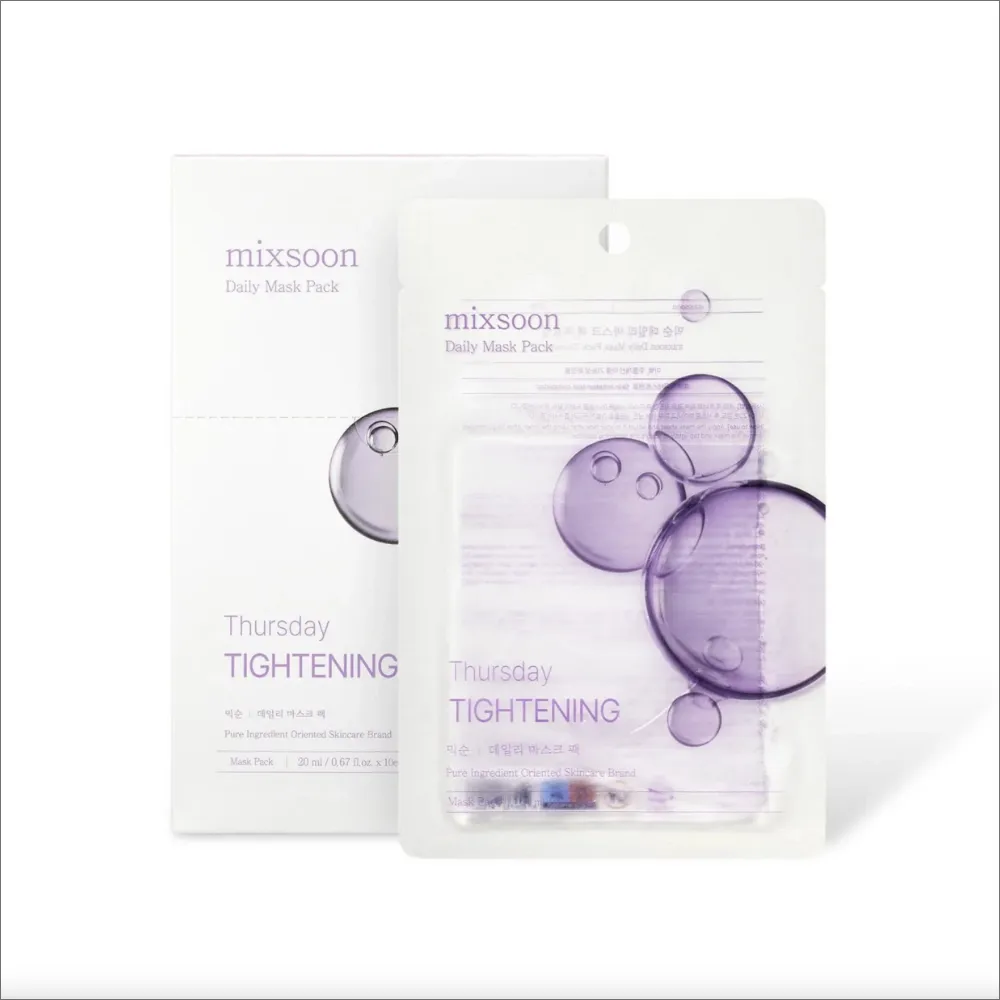 mixsoon Daily Mask Pack Thursday 10 x 20ml