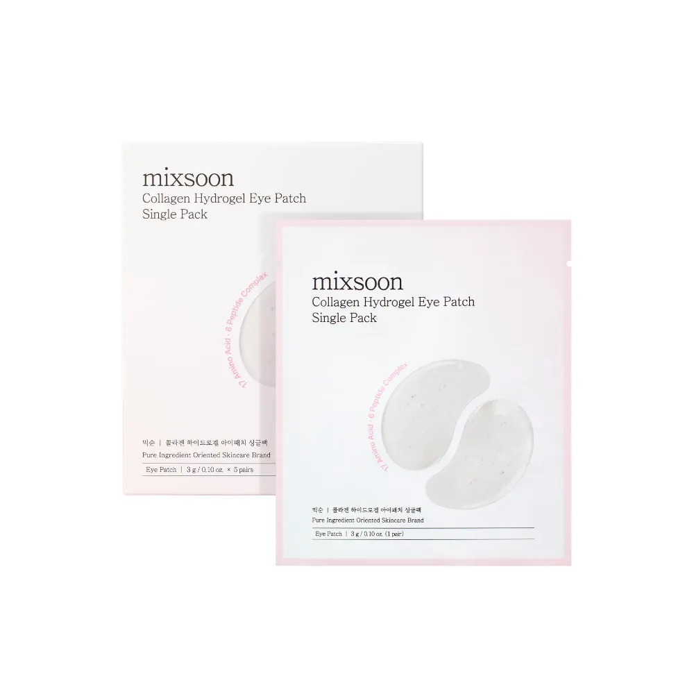 mixsoon Collagen Hydrogel Eye Patch Single Pack 5 x 3g