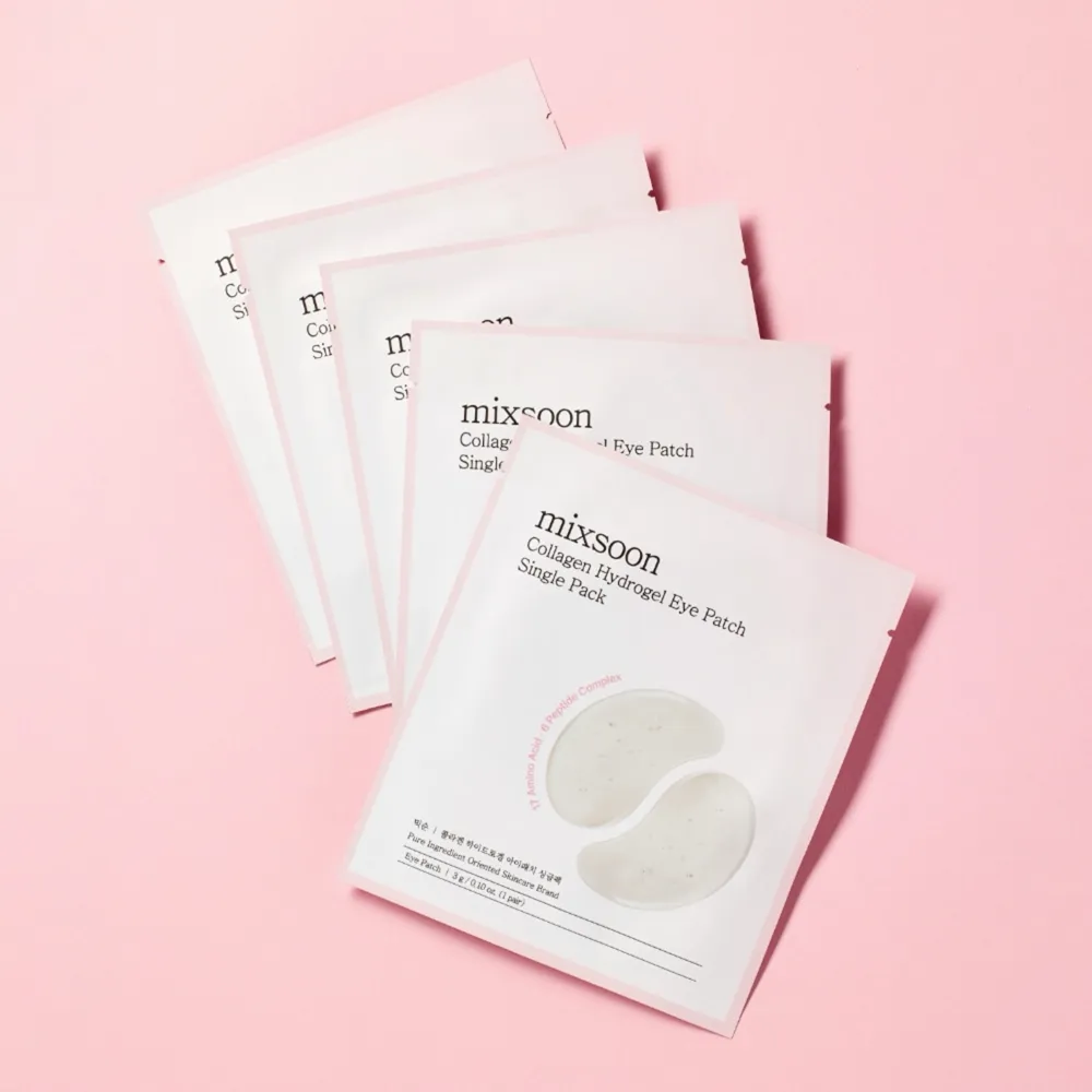 mixsoon Collagen Hydrogel Eye Patch Single Pack 5 x 3g