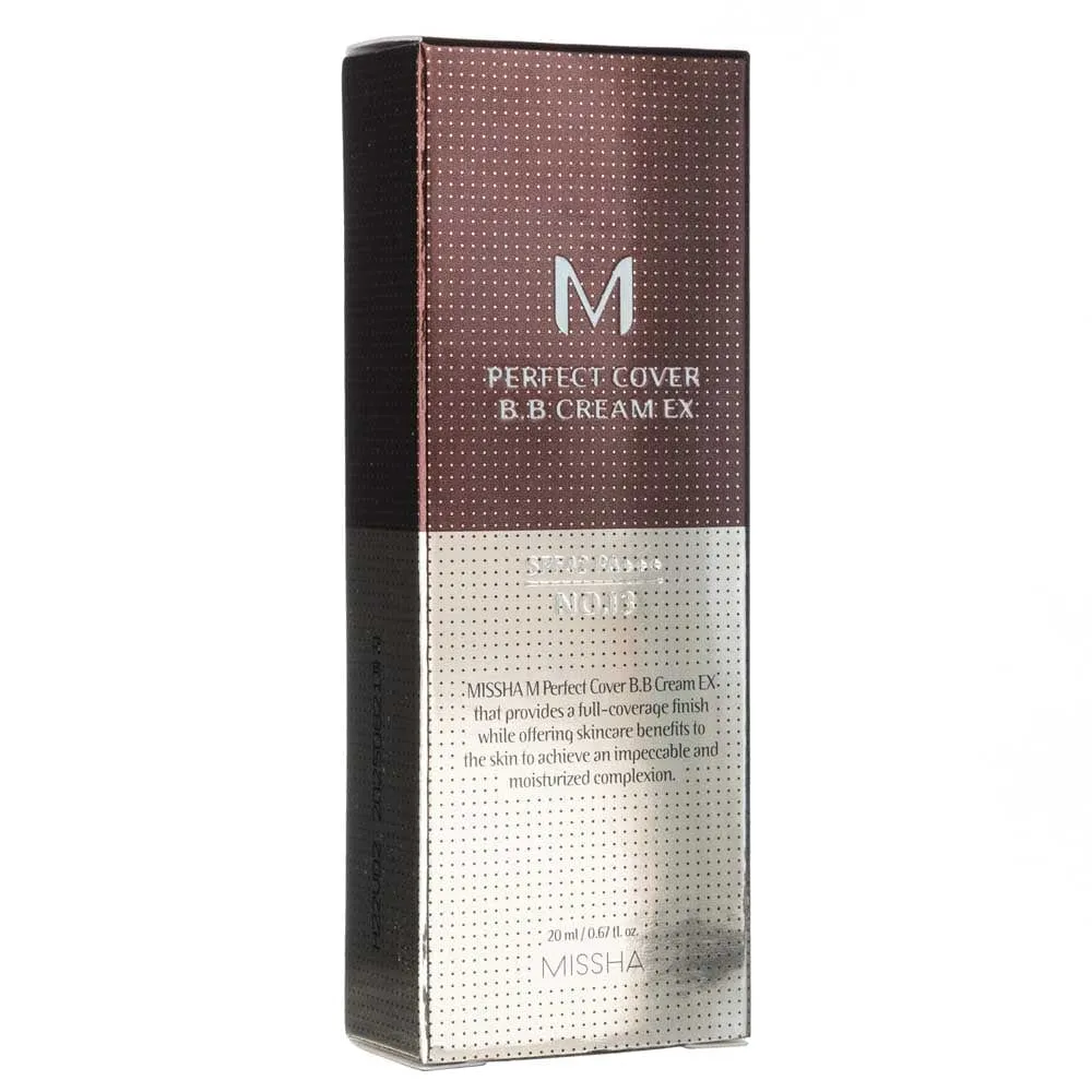 MISSHA M Perfect Cover BB Cream EX SPF42/PA+++ 20ml Nº 13 Bright Beige