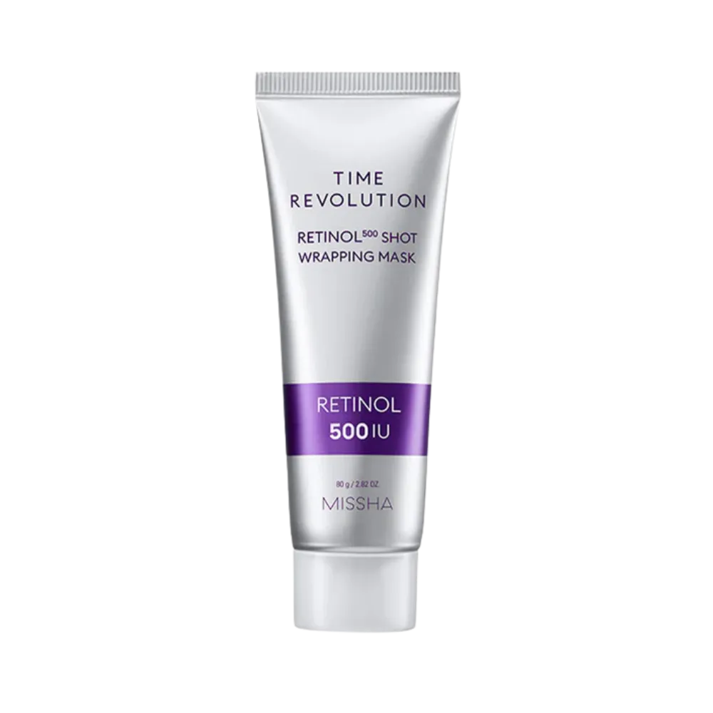 MISSHA Time Revolution Retinol 500 Shot Wrapping Mask 80g