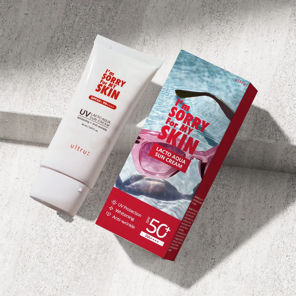 I'M Sorry For My Skin Lacto Aqua Sun Cream SPF50+ PA++++ 50ml