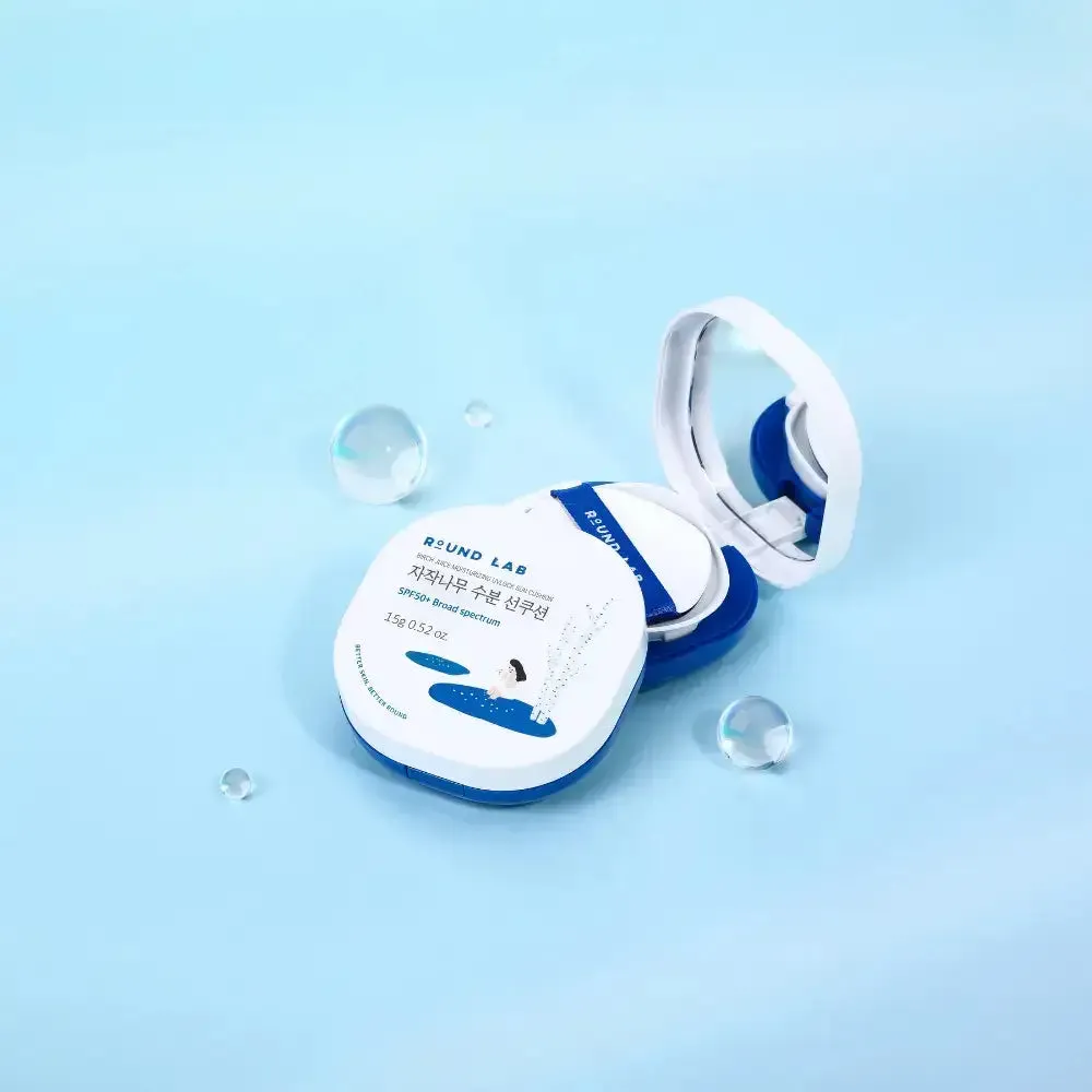 Round Lab Birch Juice Moisturizing Sun Cushion 15g