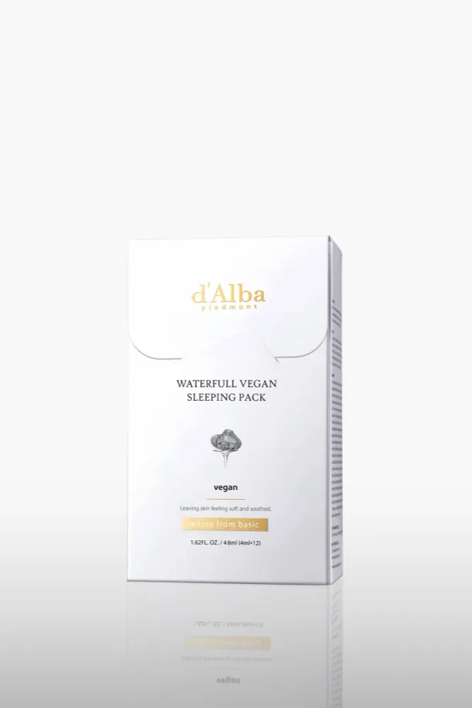 D'Alba Waterfull Vegan Sleeping Pack 48ml