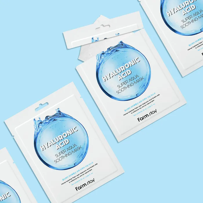 Farmstay Hyaluronic Acid Super Aqua Soothing Mask 25ml