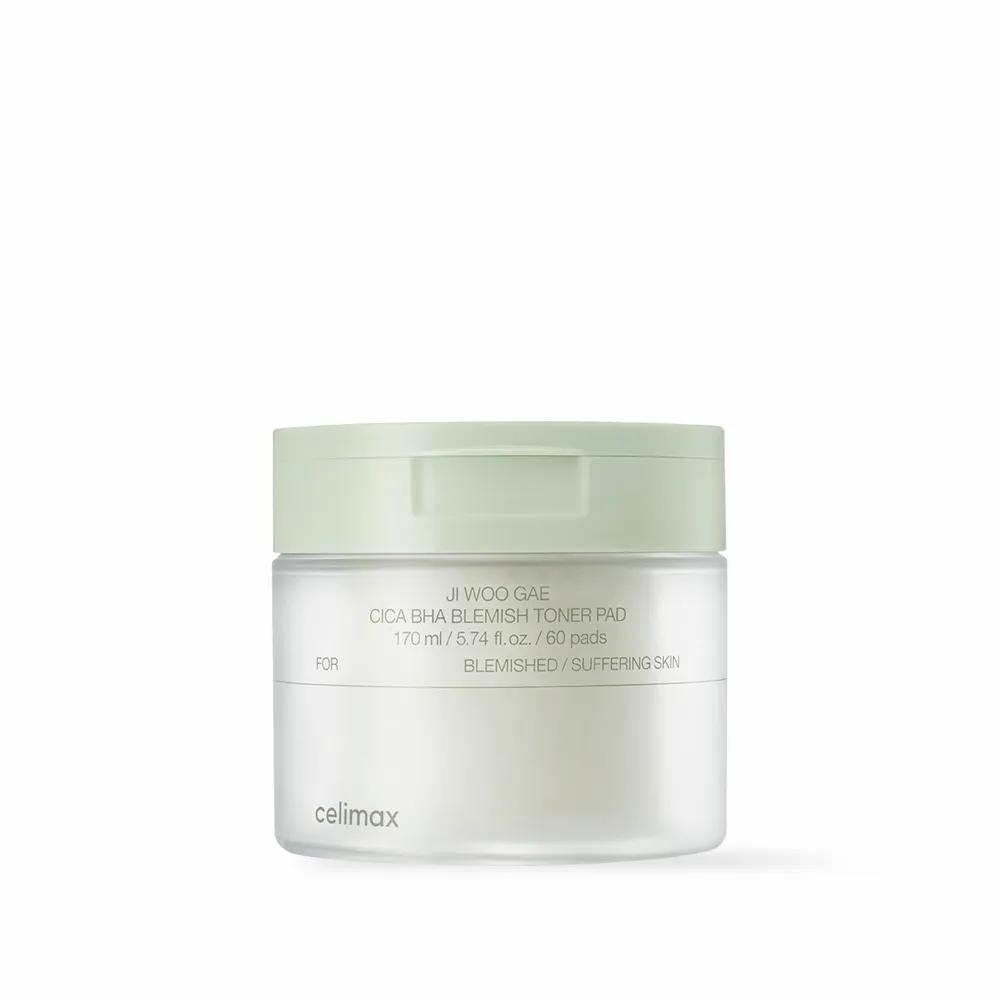 Celimax Ji Woo Gae Cica BHA Blemish Toner Pad 170ml
