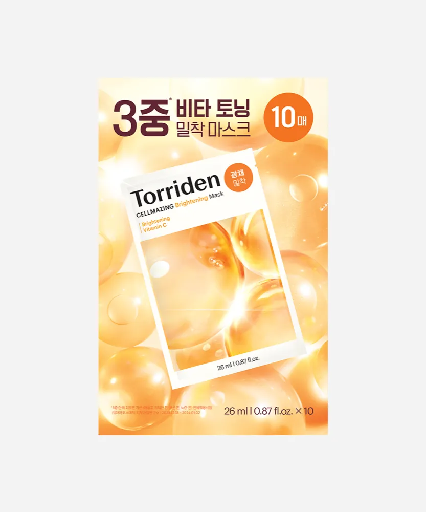 Torriden Cellmazing Brightening Mask 10 x 26ml
