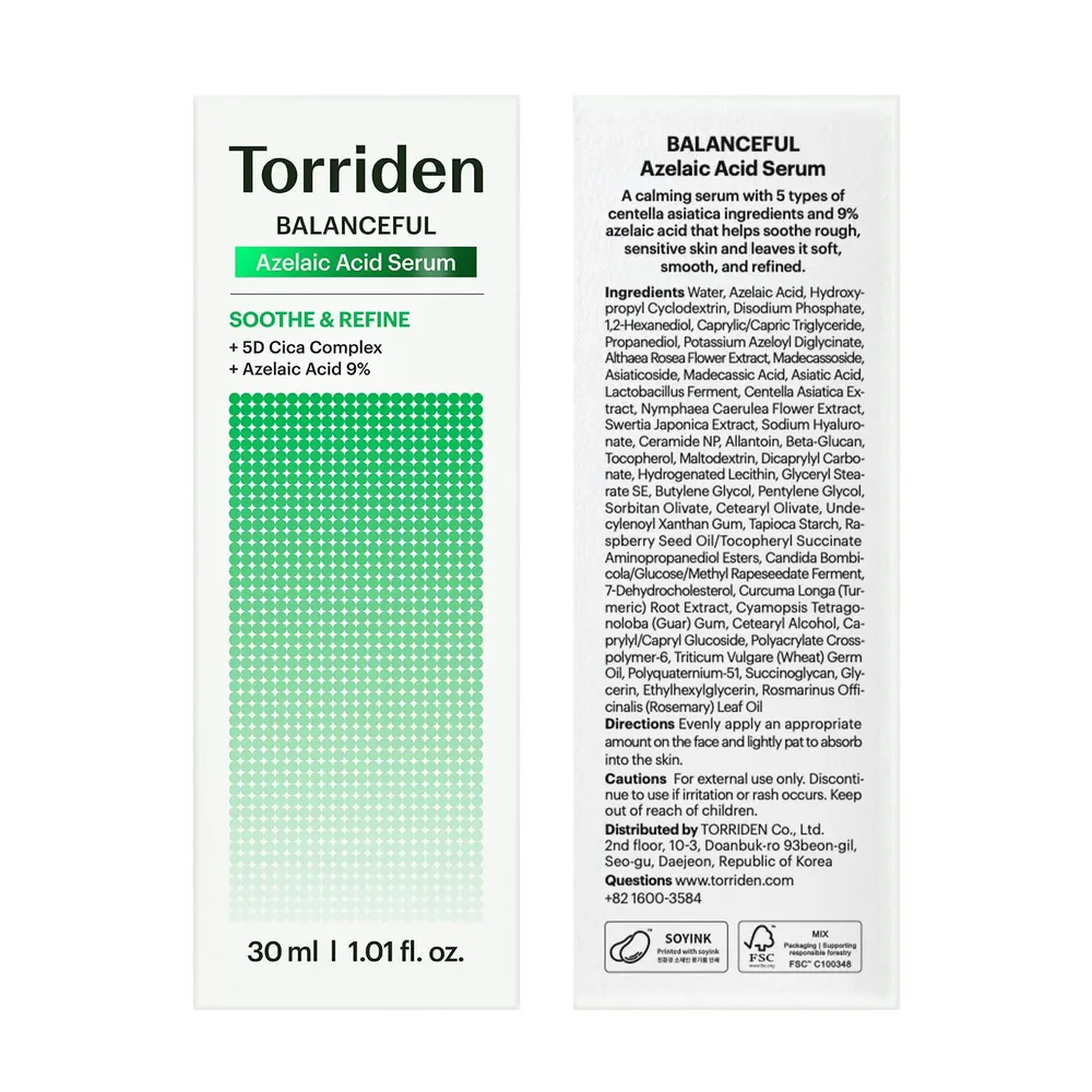 Torriden Balanceful Azelaic Acid Serum 30ml