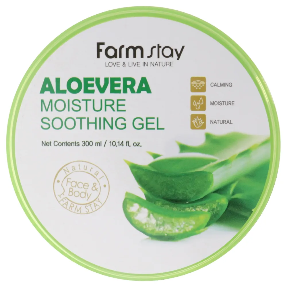 Farmstay Aloe Vera Moisture Soothing Gel 300ml