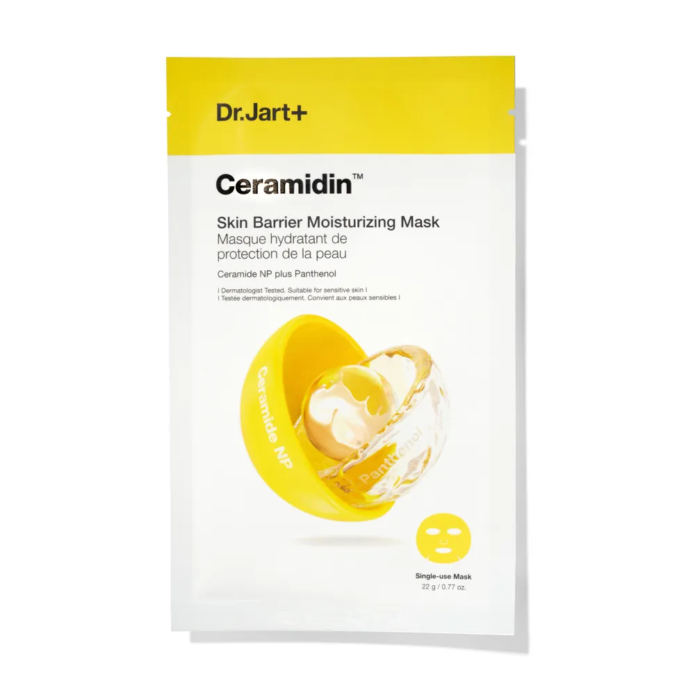 Dr. Jart Ceramidin Skin Barrier Moisturizing Mask 5 x 22g