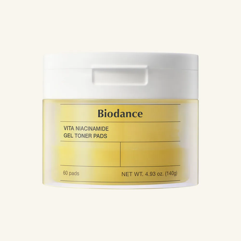 Biodance Vita Niacinamide Gel Toner Pads 140g
