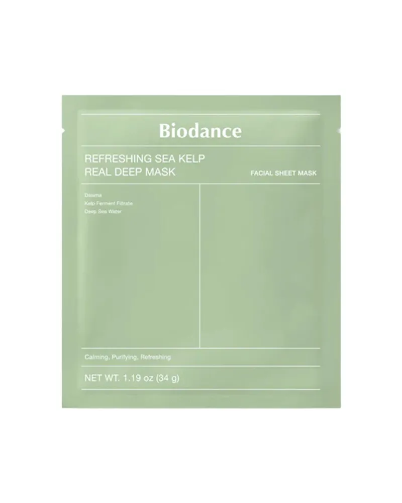 Biodance Refreshing Sea Kelp Real Deep Mask 34g