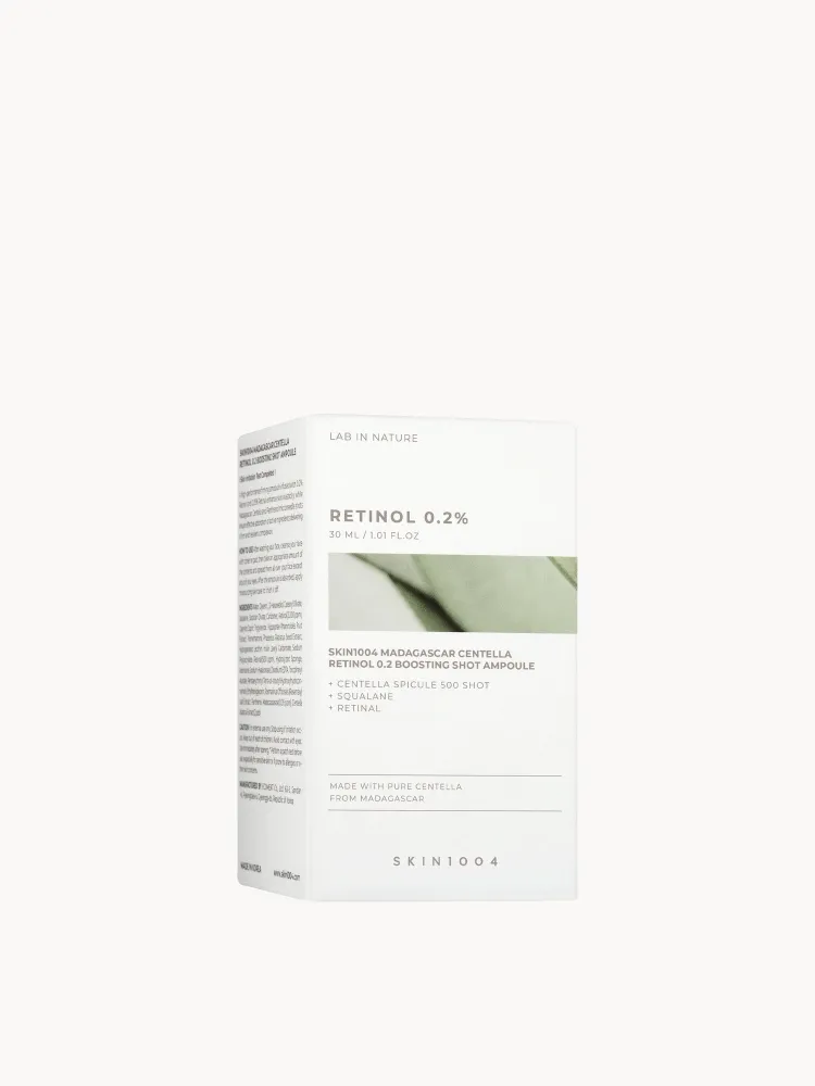 SKIN1004 Madagascar Centella Retinol 0.2 Boosting Shot Ampoule 30ml