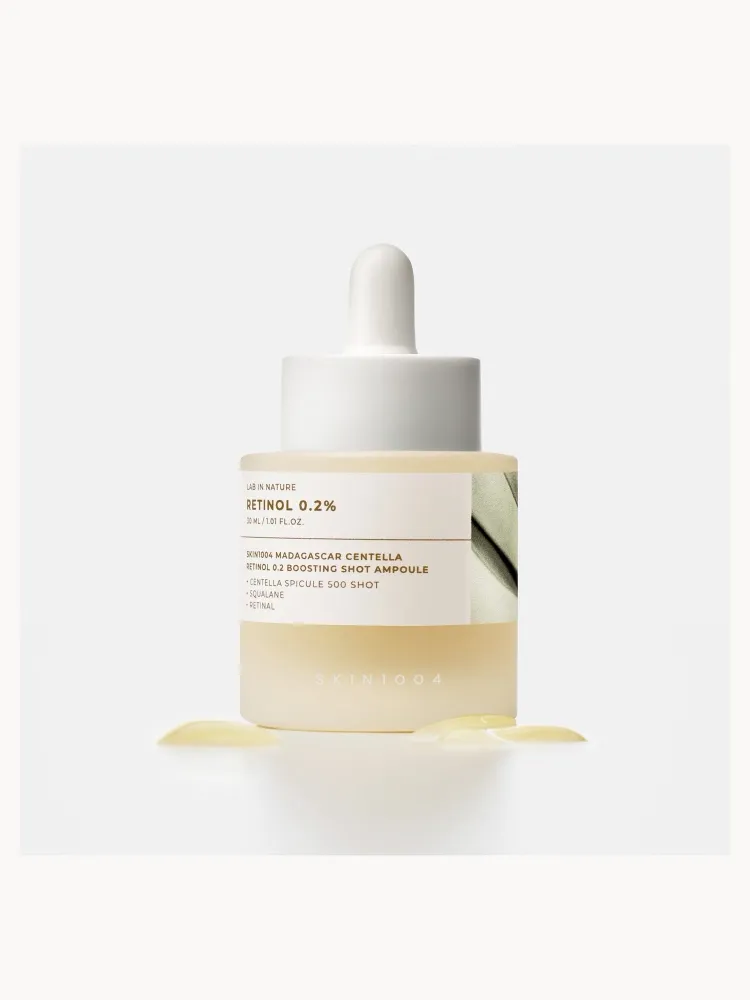 SKIN1004 Madagascar Centella Retinol 0.2 Boosting Shot Ampoule 30ml