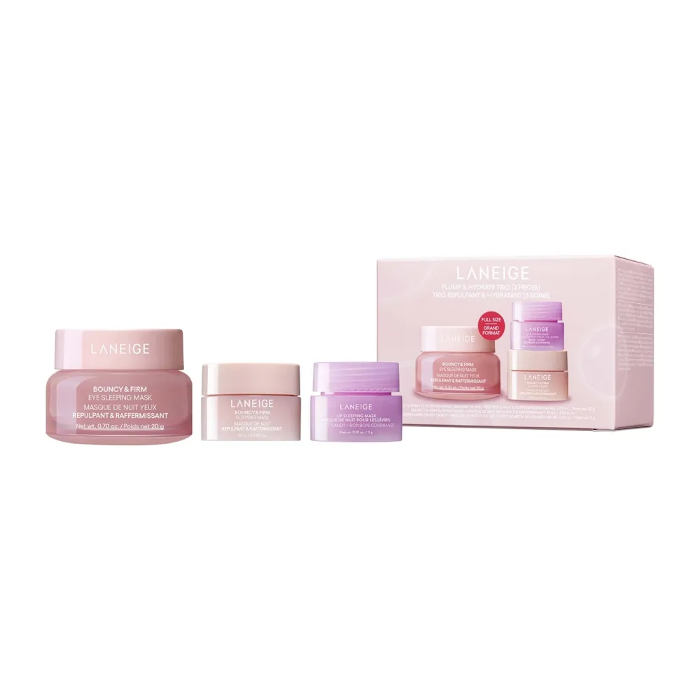 Laneige Plump & Hydrate Trio Set 20g + 10ml + 3g
