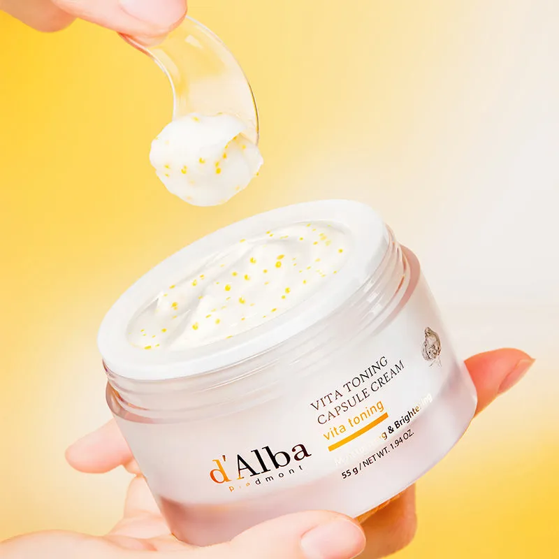 D'Alba Vita Toning Capsule Cream 55g