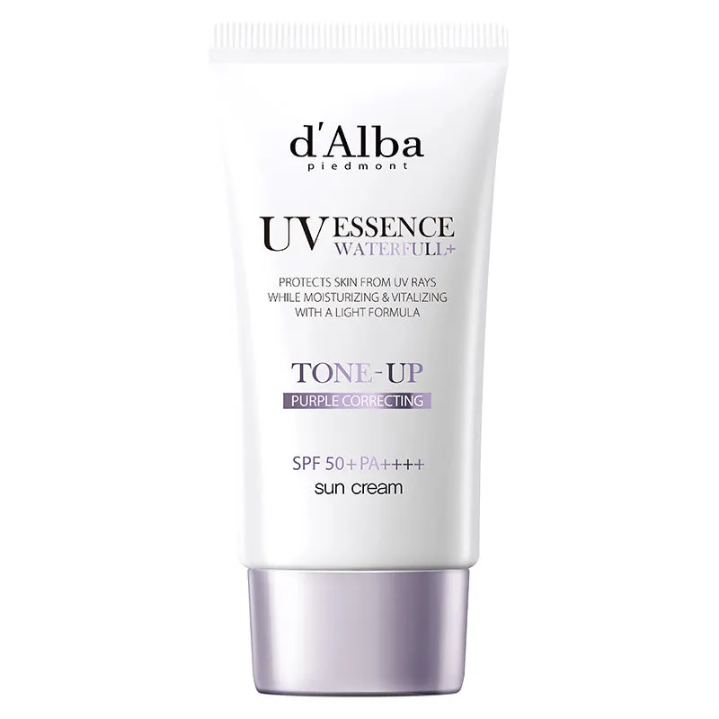 D'Alba Waterfull Tone-Up Sun Cream Purple SPF50+ PA++++ 50ml