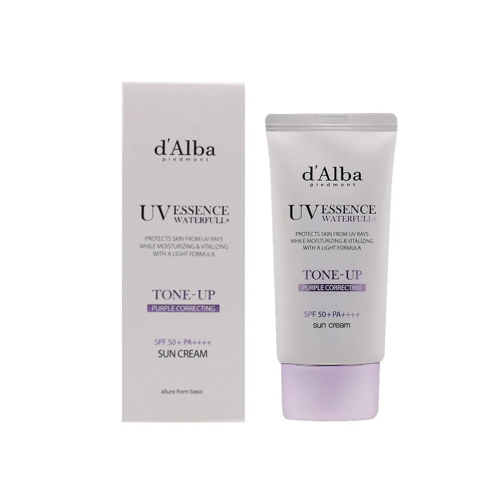 D'Alba Waterfull Tone-Up Sun Cream Purple SPF50+ PA++++ 50ml