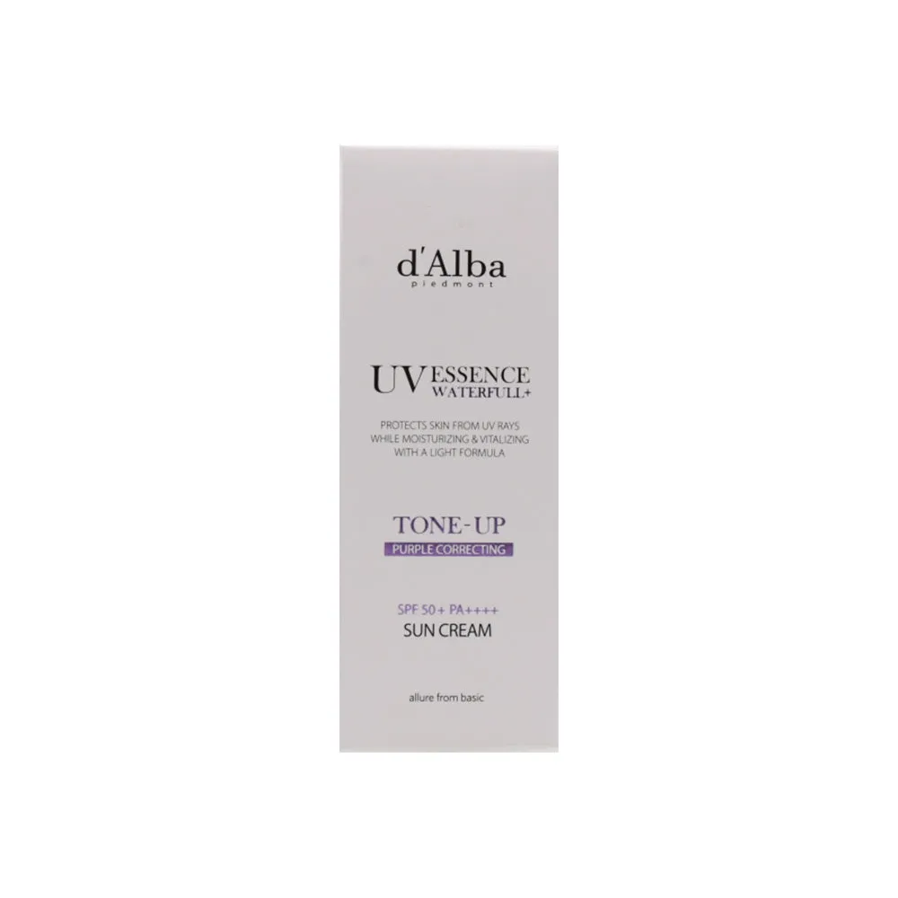 D'Alba Waterfull Tone-Up Sun Cream Purple SPF50+ PA++++ 50ml