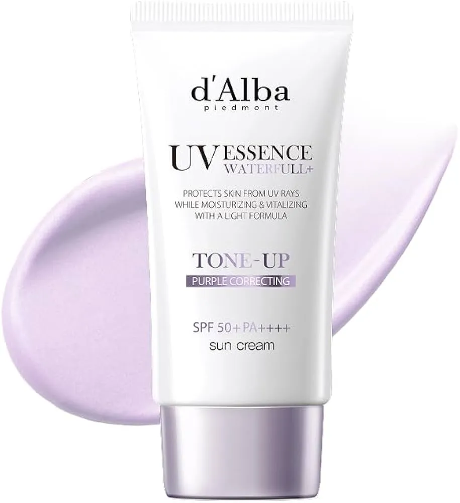 D'Alba Waterfull Tone-Up Sun Cream Purple SPF50+ PA++++ 50ml